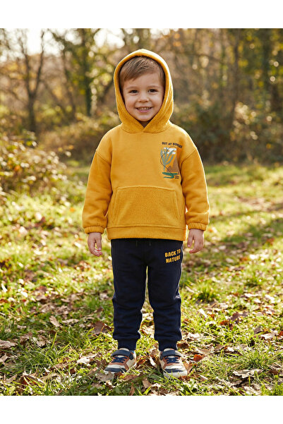 MiniKids Padded tracksuit, Out At Sunrise, yellow 104 (3-4 years)
