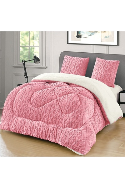 Talis Cocolino Thick Fleece Throw Wave V33 Pink 4.5kg, 200x230