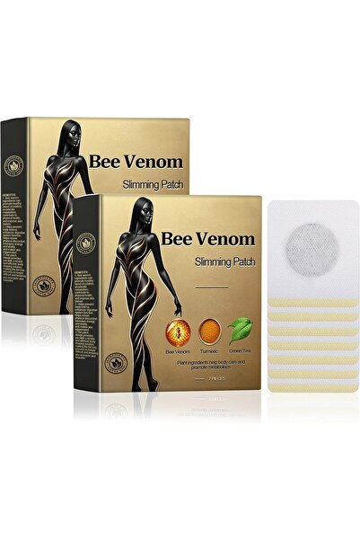 OEM Body patches with bee venom, set of 7 pieces x 4 boxes, for and detoxific...