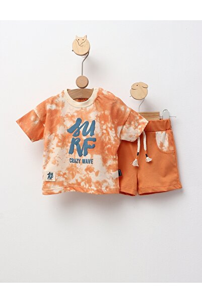 MiniKids Summer set, Crazy Wave, orange 86 (12-18 months)
