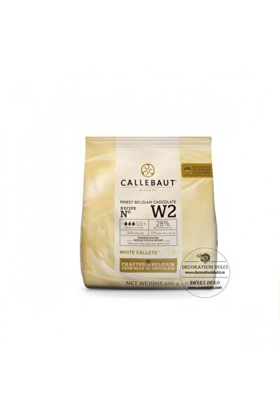 Decoratiuni Dulci Barry Callebaut - ciocolata alba 28% - 400GR.