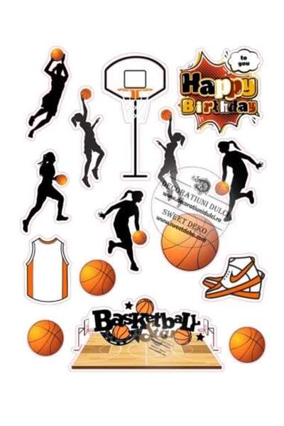 Decoratiuni Dulci Edible Image | BasketballStar - Cropped