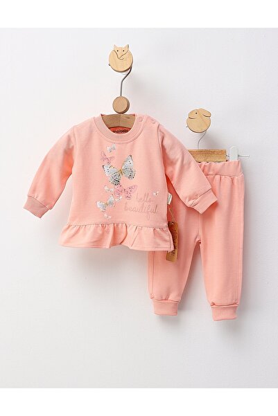 MiniKids Costumas Hello Beautiful, cu corai 80 (9-12 luni)