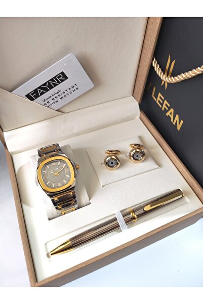 LV LEFAN Men's watch set from