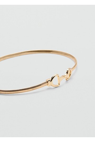 MANGO Woman Halkalı kemer