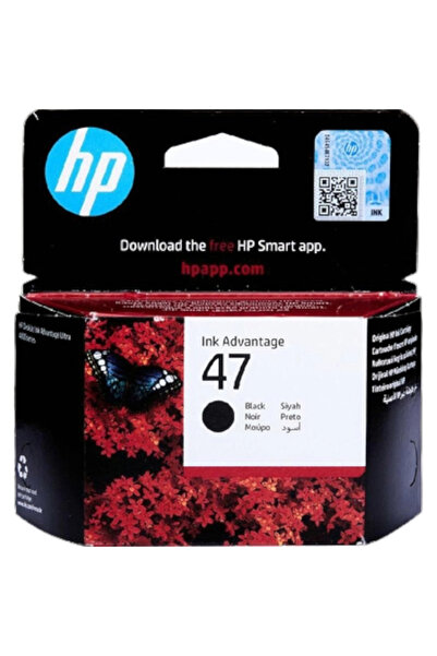 City Inks خرطوشة حبر سائل HP 47 أصلية - لون أسود (F6V52AE)