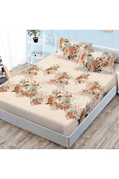 Talis Cearsaf de pat cu elastic si 2 fete de perna Bell 180x200 cm (Finet)