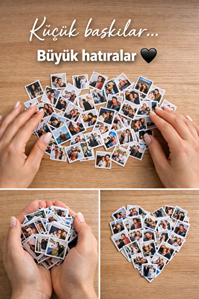 foto 5x7 boyutunda mini baskı 18 ADET (ASLA SOLMAZ)