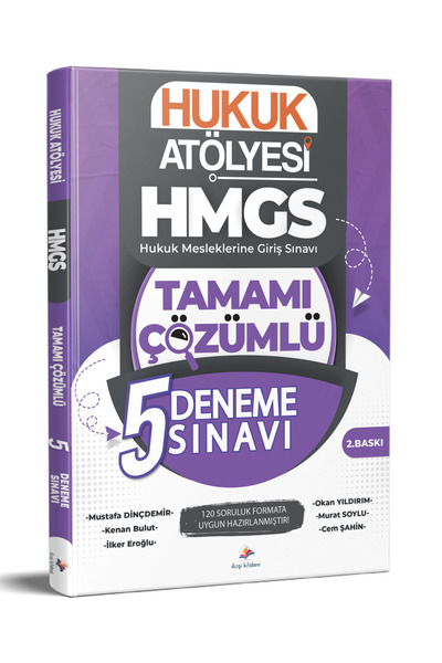 Dizgi Kitap Hukuk Atölyesi HMGS 5 Deneme Çözümlü