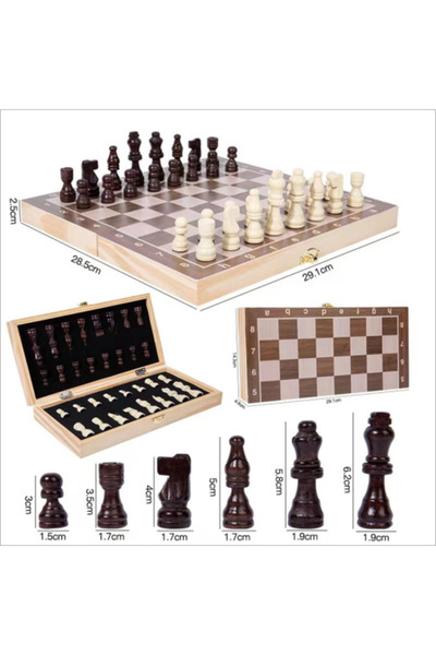 Generic Yulebi - Chess (Wooden Games Colored Box)
