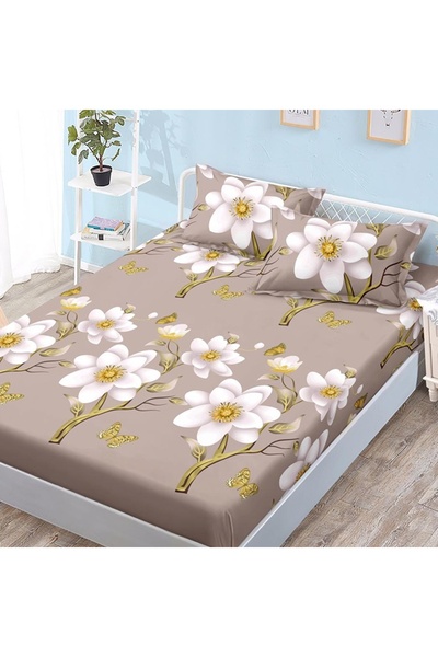 Talis Stretchy sheet and 2 pillowcases Connor 180x200 cm (Finet)