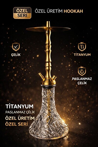 damra Çelik Rus Nargile Takımı Özel Üretim