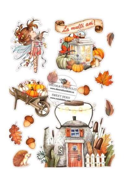 Decoratiuni Dulci Представете си cometibila poveste de toamna - Decupat
