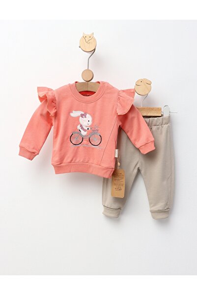 MiniKids Costumas Bike Rabbit, cu corai 74 (6-9 luni)