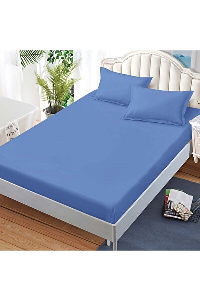 Talis Fitted sheet with Stretchy and 2 pillowcases Junne Blue 180x200 cm (Finet)