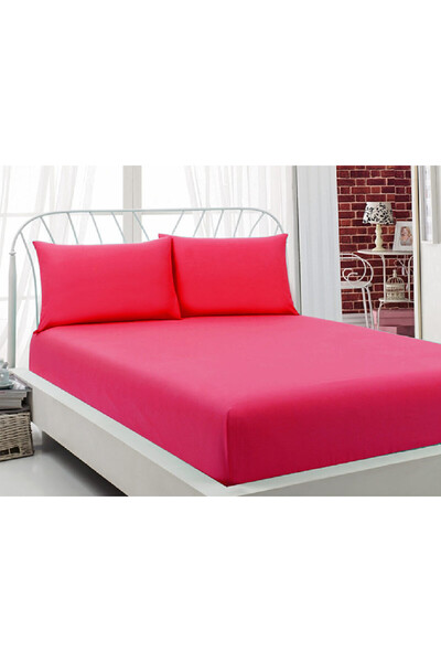 Talis Stretchy sheet and 2 pillowcases Majoli Ruby, 160x200cm (100% Cotton )