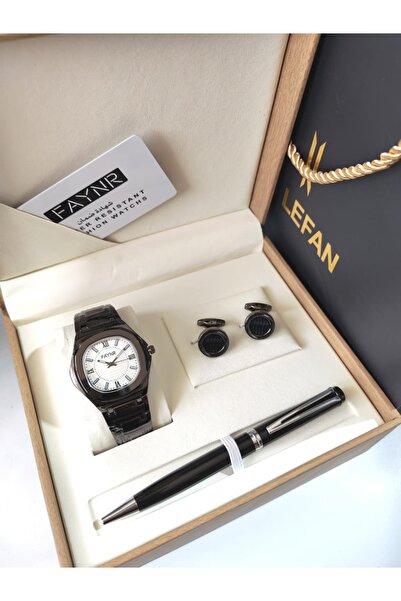 LV LEFAN Men's watch set from