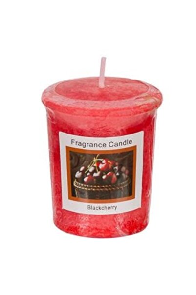 OEM Scented Votive Candle Red Black Cherry Ø4.5 x 5 cm