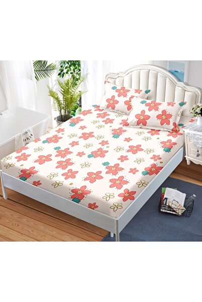 Talis Bed sheet with Stretchy and 2 pillowcases Garden 180x200 cm (Finet)