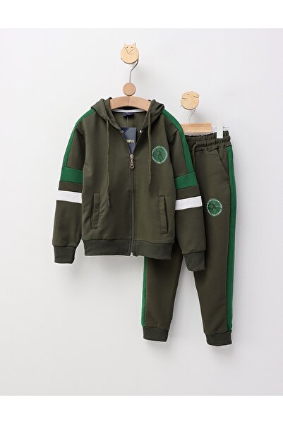 MiniKids Αθλητική φόρμα Sport Stoper, πράσινη 116 (5-6 ετών)