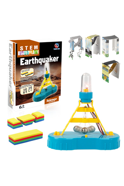 Genaric Seismic Physics Experiment Toy for Middle School Science Education