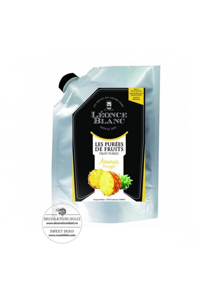 Decoratiuni Dulci Pasteurized pineapple puree, Leonce Blanc
