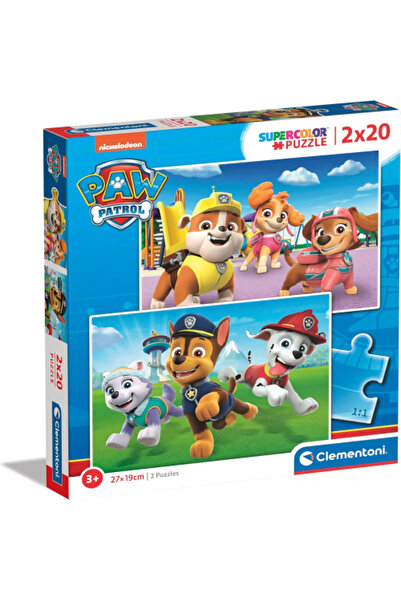 CLEMENTONI - Paw Patrol Puzzle 2 x 20