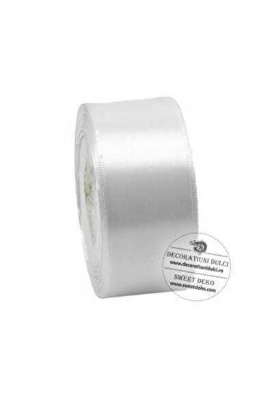 Decoratiuni Dulci White wide band