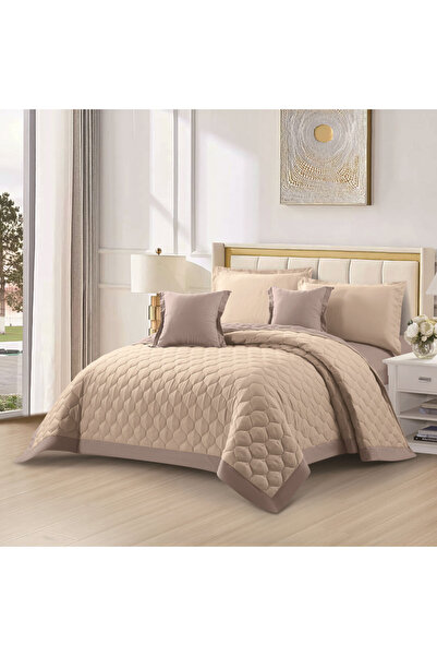 HOURS Horse 6-piece double bedsheet set, compressed, summer-style, fully fitt...