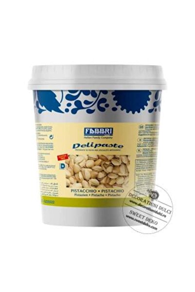 Decoratiuni Dulci Delipaste Fabbri pistachio paste (4.1kg)
