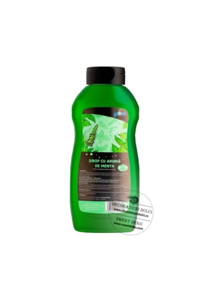 Decoratiuni Dulci Sirop profesional YAM aroma menta -1L
