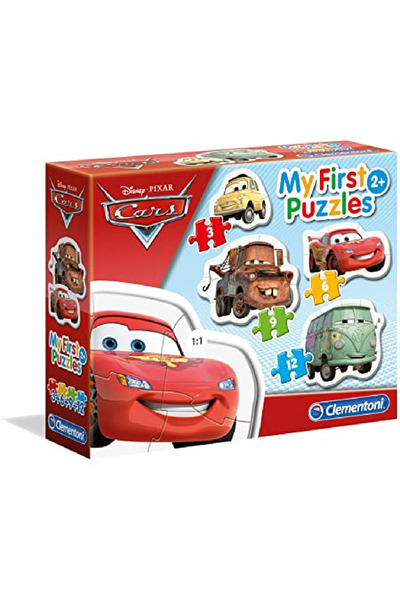 CLEMENTONI Puzzle 3-6-9-12 First Cars -