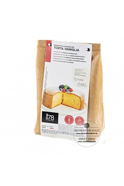 Decoratiuni Dulci Mix blat de vanilie, mix pudră pentru prăjitură cu vanilie ...