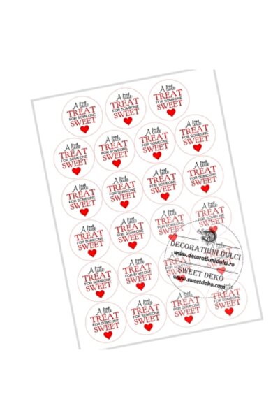 Decoratiuni Dulci Etichete autoadezive | Малко лакомство за някой сладък - 5с...