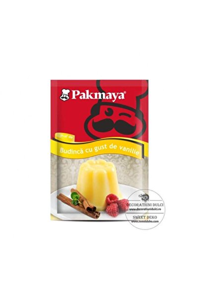Decoratiuni Dulci Pakmaya vanilla flavored pudding, 1kg bag