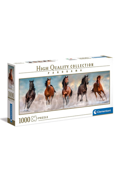 CLEMENTONI Horses Jigsaw Puzzle - 1000 Pieces