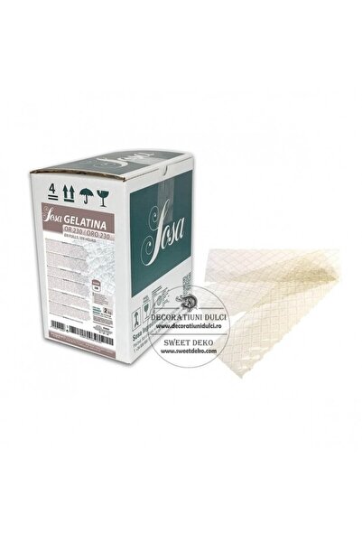 SOSA Foi de gelatina gold 230 (1kg)