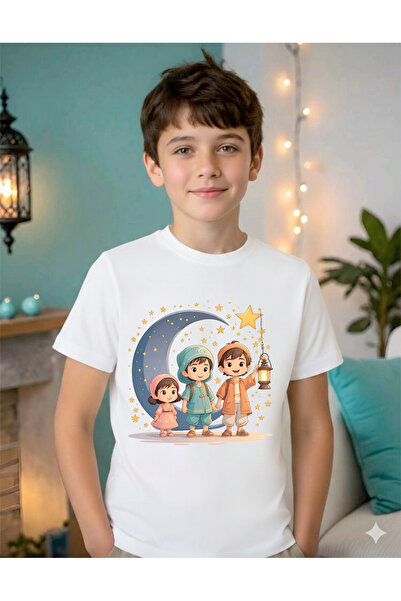 STİL-X ΠΑΙΔΙΚΟ ΜΠΛΟΥΖΑΚΙ ΑΓΟΡΙΩΝ ΜΕ ΣΤΑΜΠΑ ΡΑΜΑΖΑΝ ΜΠΑΓΙΡΑΜ, 100% ΒΑΜΒΑΚΙ