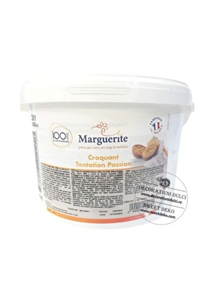 Decoratiuni Dulci Pralin Croquant fructul pasiunii | Tentation Passion Margue...