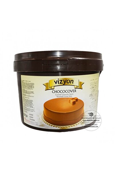 Decoratiuni Dulci Caramel cream, Chococover Vizyon 6kg