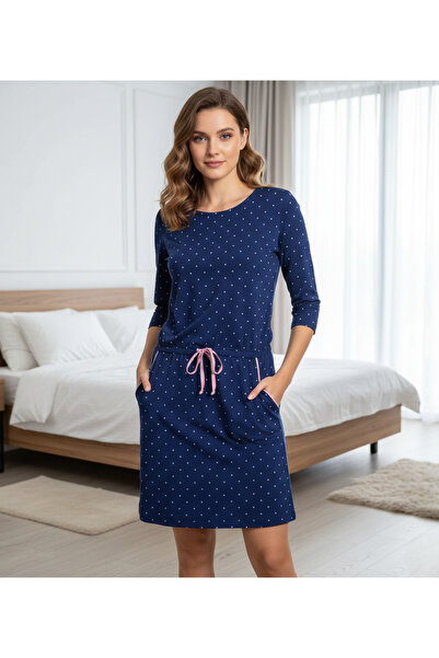 MQ Women's polka dot nightgown