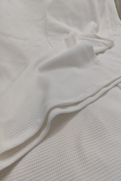 H&İ HOME TEXTILE Waffle Textured Single Pike Blanket 150X220 cm – Lightweight...