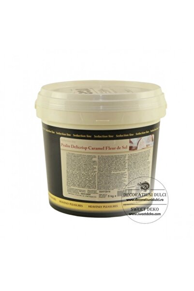 Decoratiuni Dulci Irca pralin delicrisp caramel fleur de sel, crispy cream wi...
