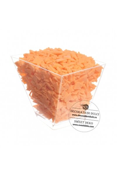 Decoratiuni Dulci Orange-flavored candy melts, 500g