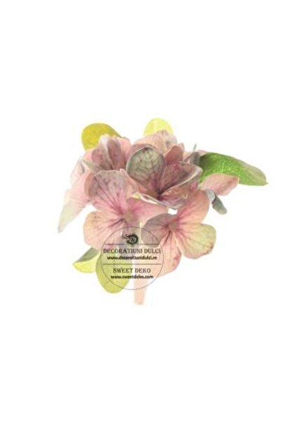 Decoratiuni Dulci Flower topper - turquoise hydrangea bouquet