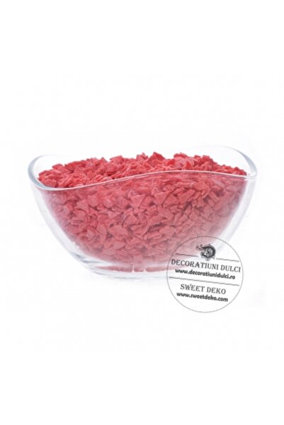 Decoratiuni Dulci Red sequins 500g
