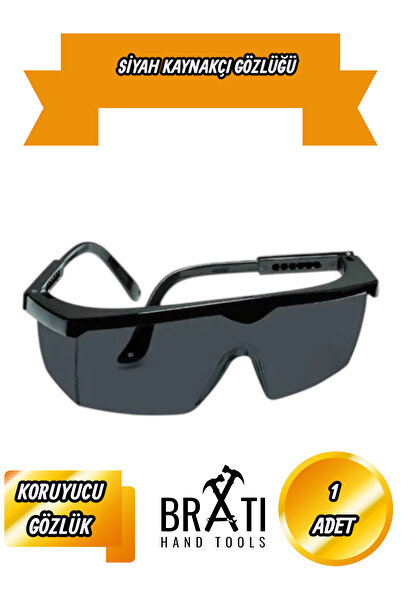 BRATİ HAND TOOLS Black Welder Protective Glasses