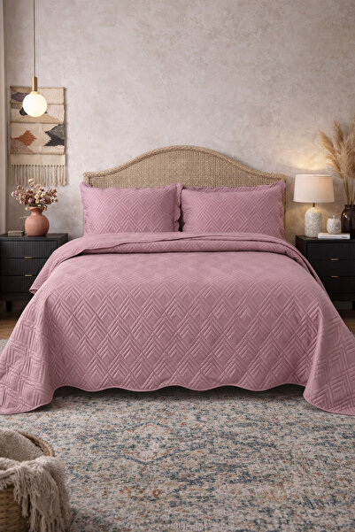 Bikaya Home Σετ βελούδινο κάλυμμα κρεβατιού διπλού μεγέθους |   250x260 εκ. |...