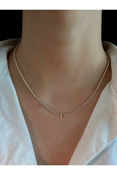 h&b design jewel P Harfli Su Yolu Kolye