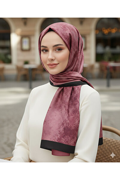 REMOMODA Patterned Batik Model Chiffon Shawl Italian Soft Shawl High Quality